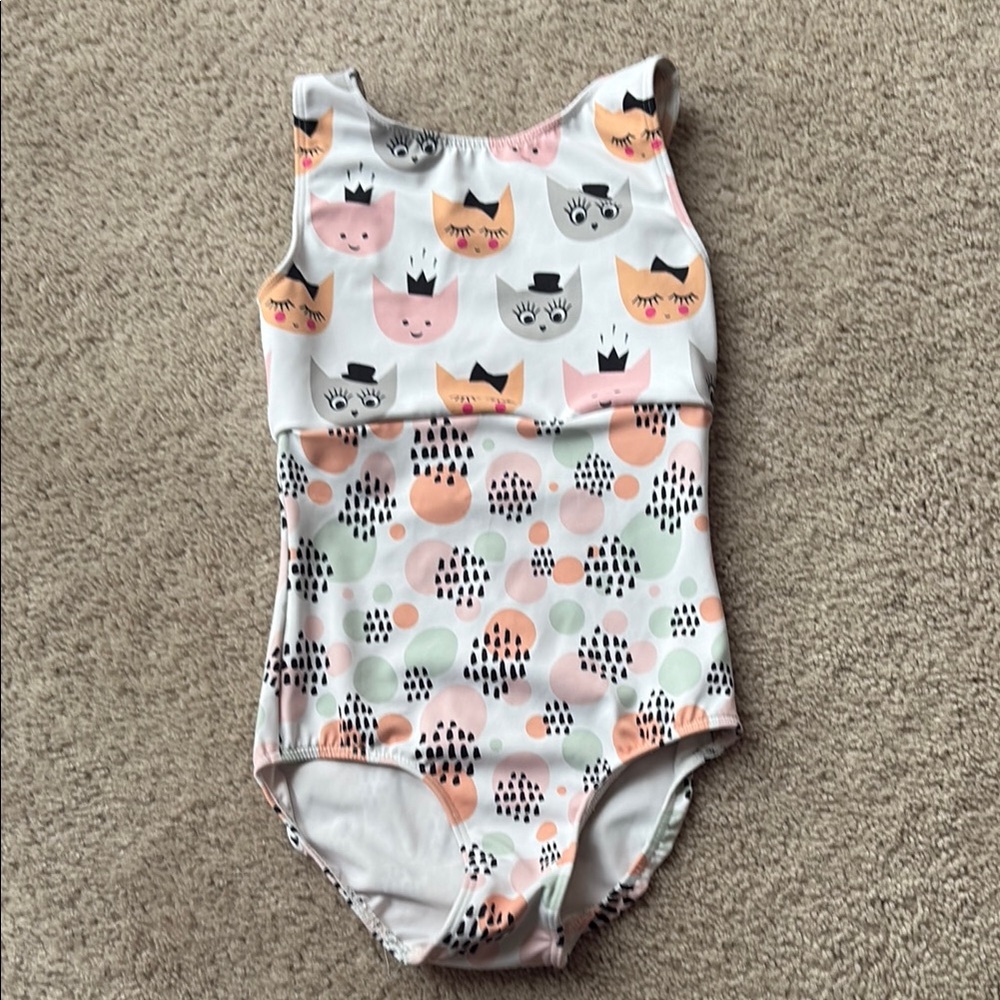 Eleve Dancewear Cat Print Leotard